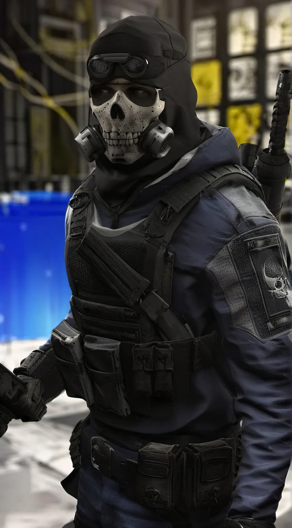 ai character: ⛓️call of duty🔗 background
