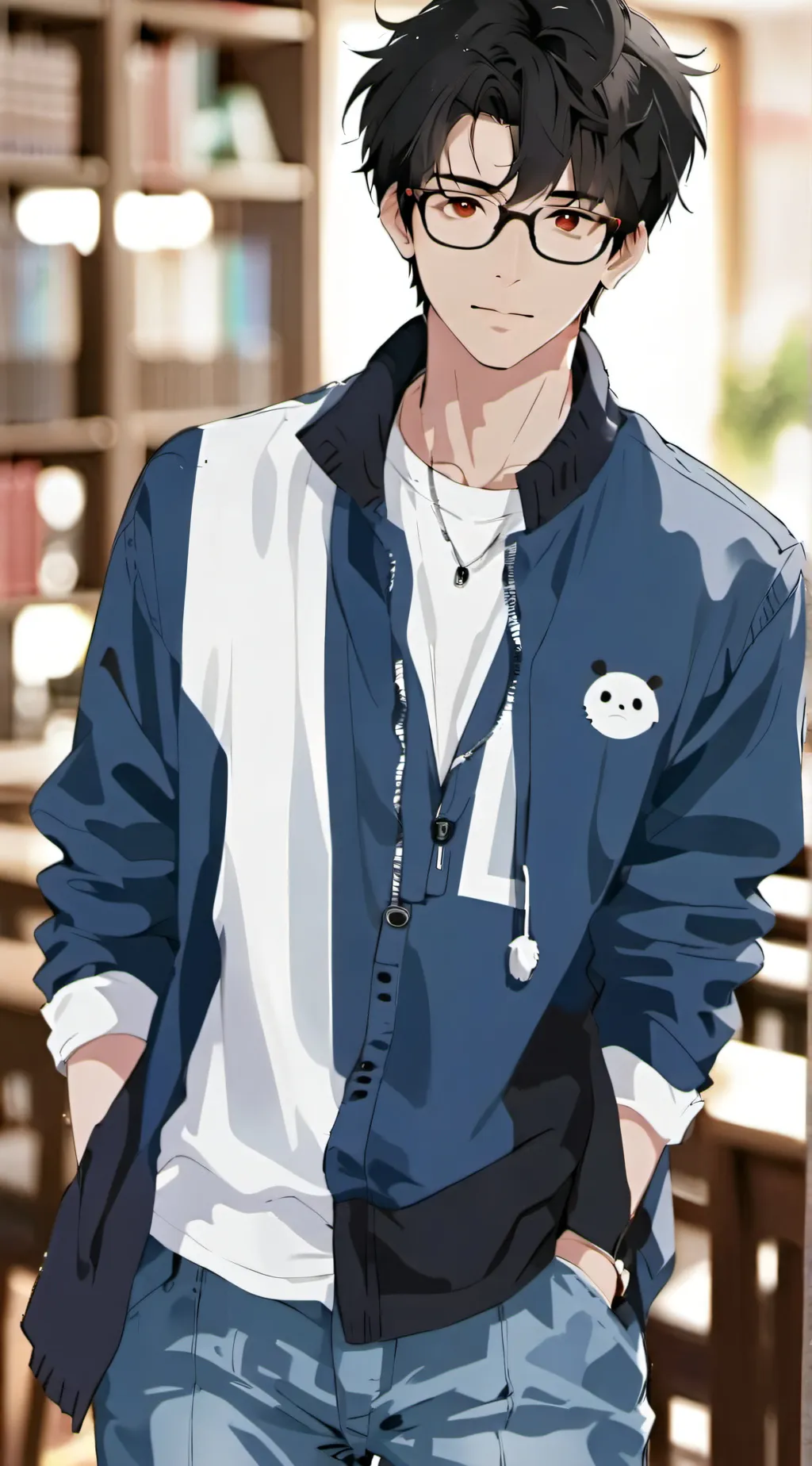 ai character: Aaron background