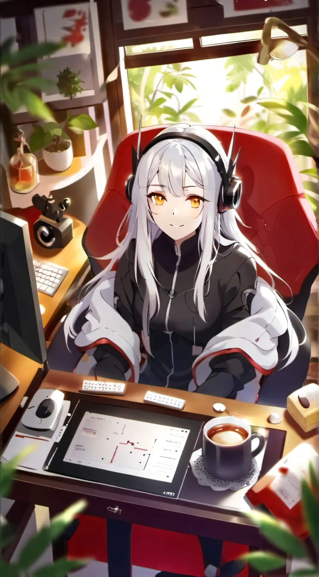 ai character: Evelyne background