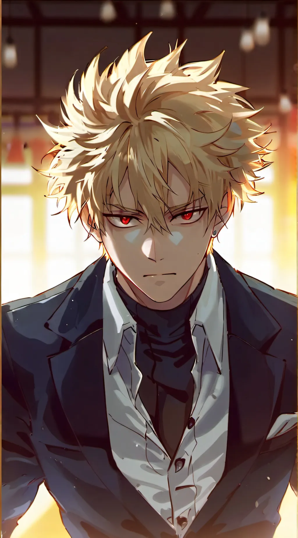 ai character: Bakugo background