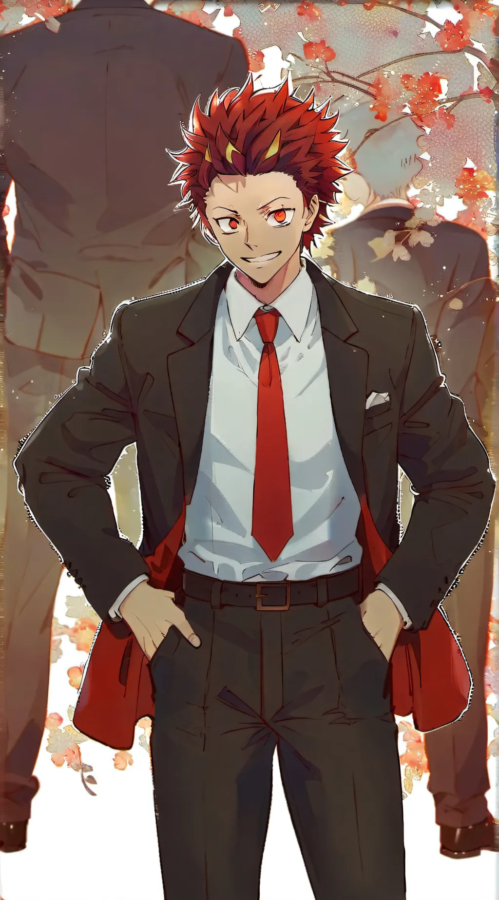 ai character: Kirishima background