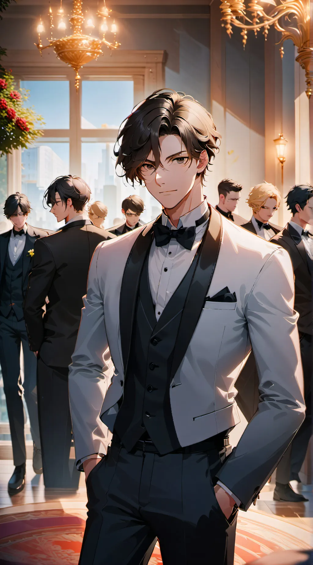 ai character: Harem background