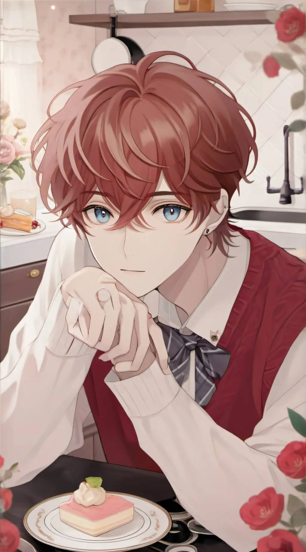 ai character: Den background