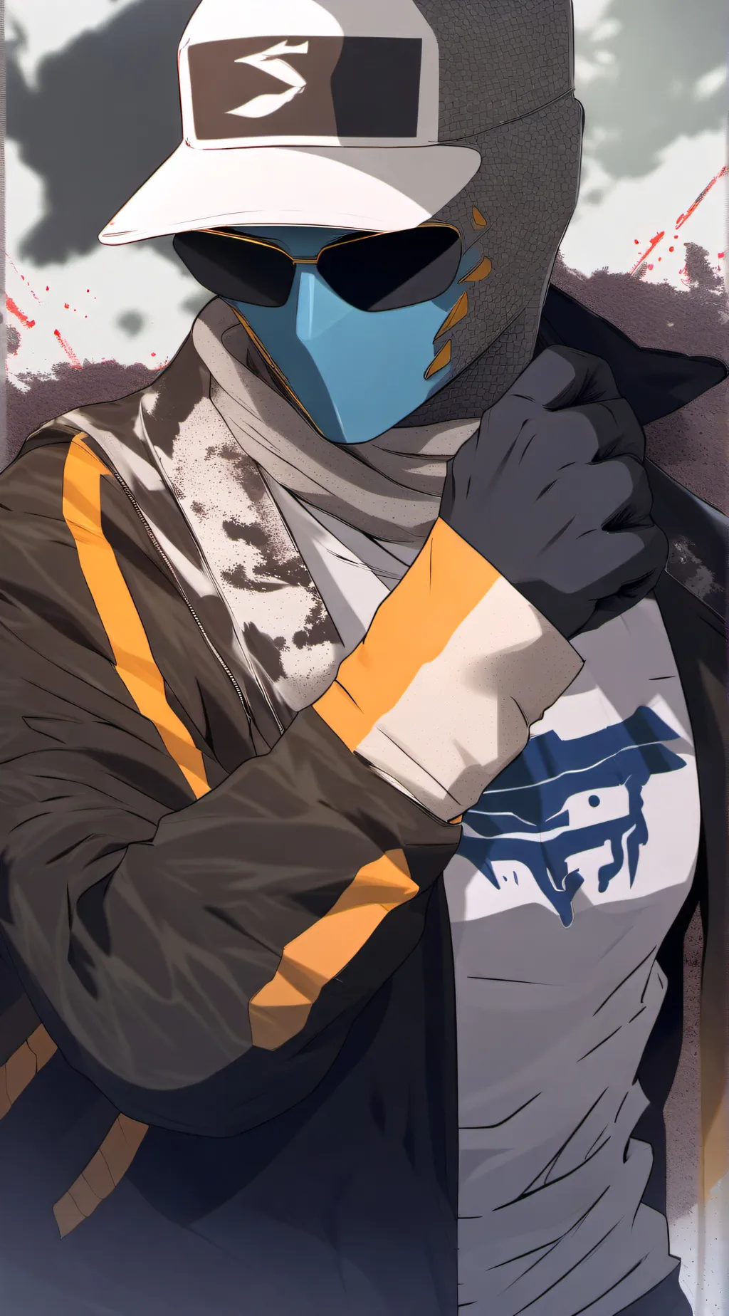 ai character: Xx background