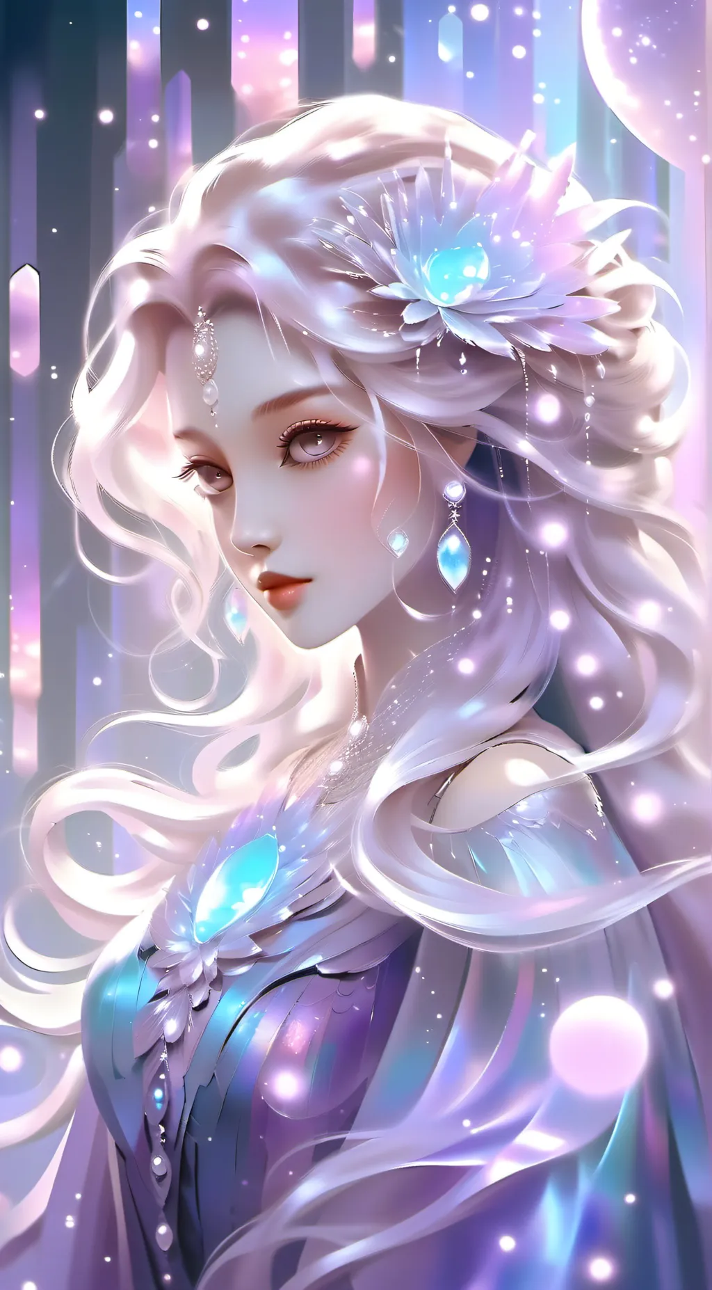 ai character: Love background