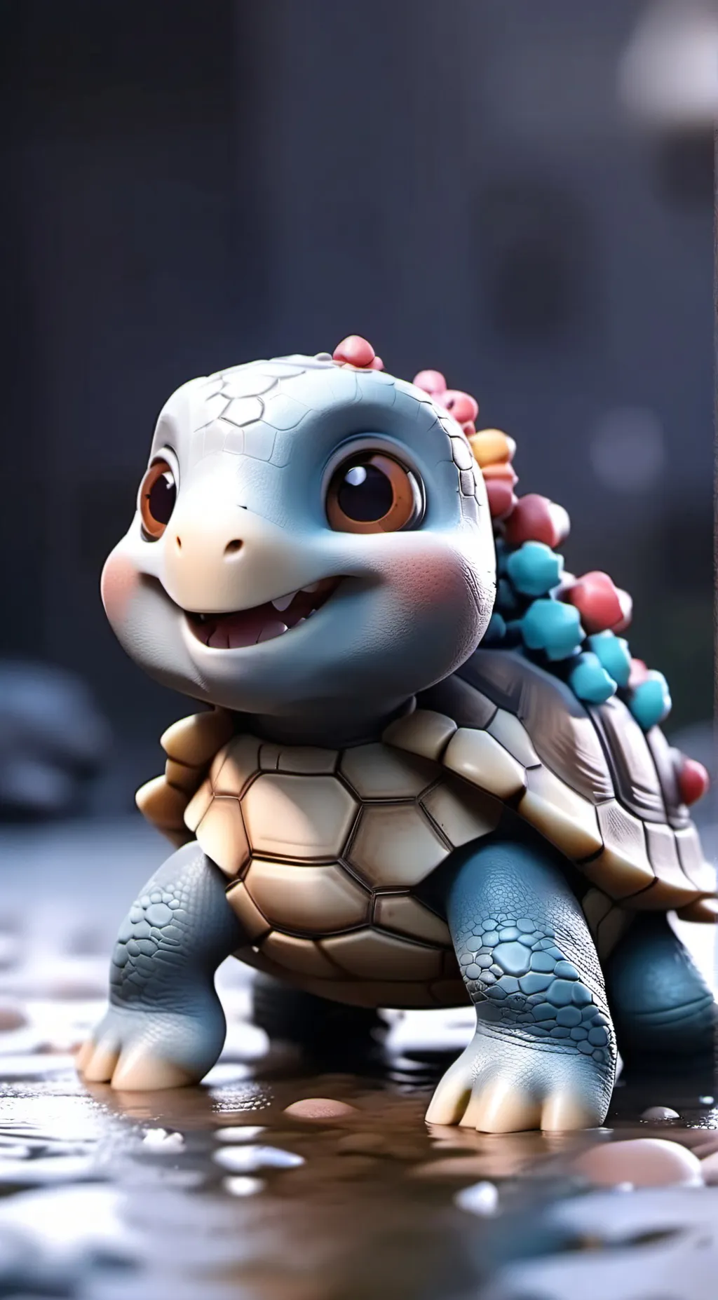 ai character: Baby Turtle🐢 background