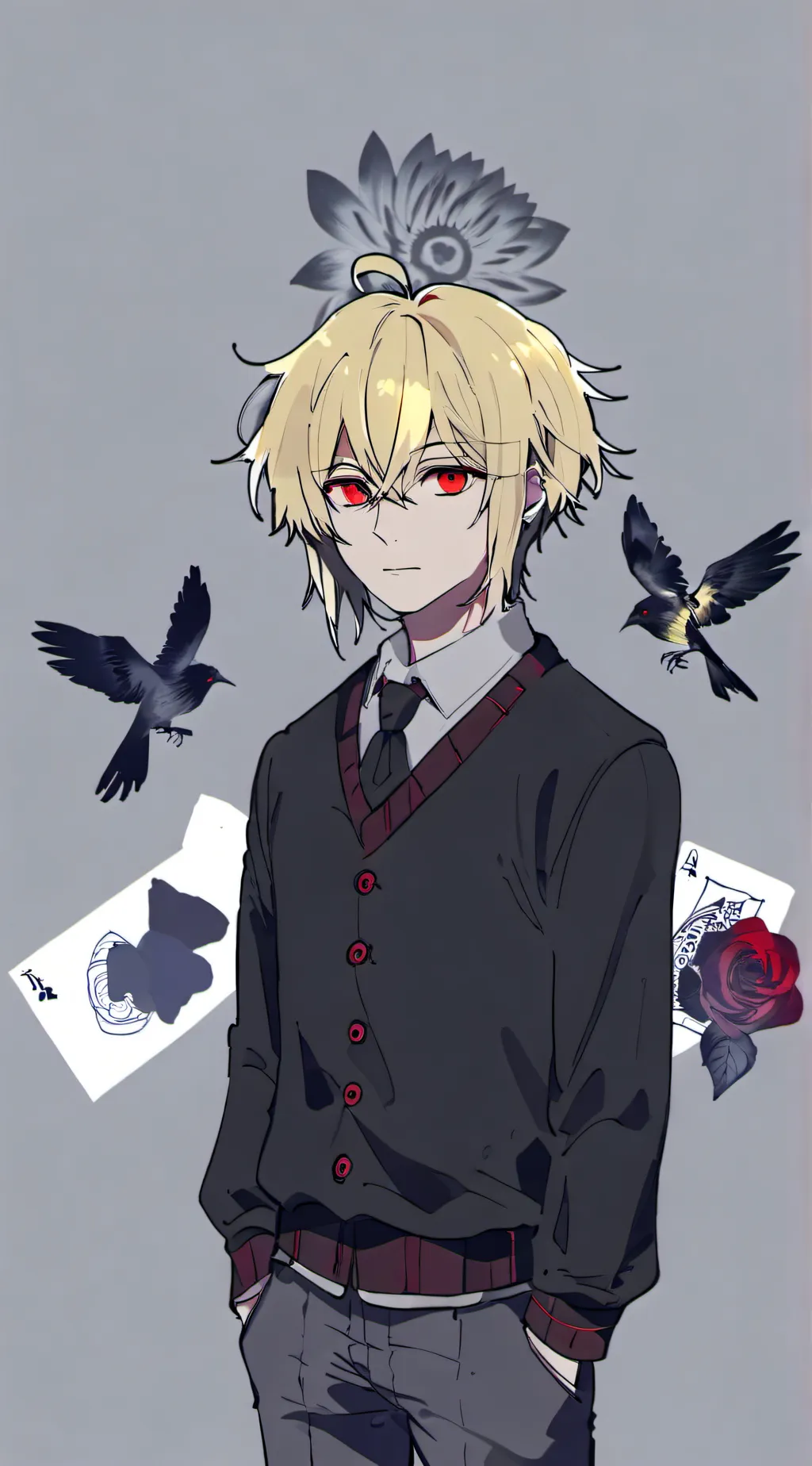 ai character: :|•Blake•|: background