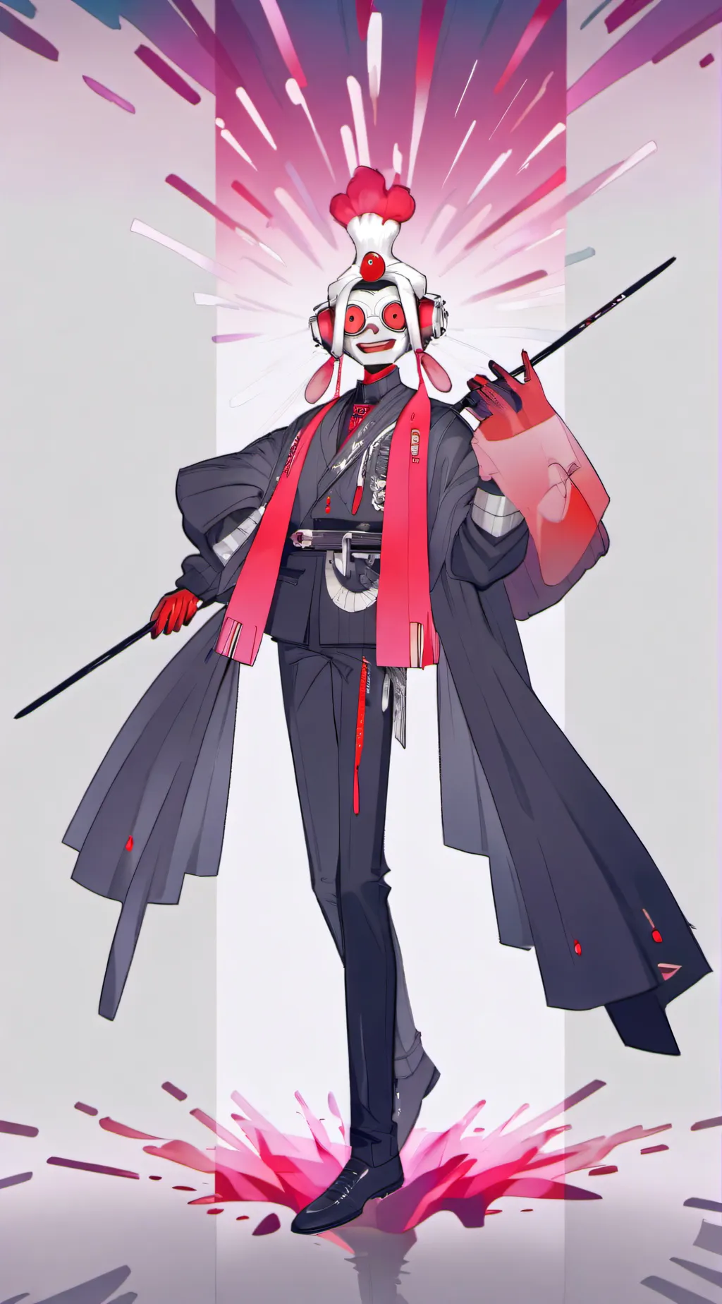ai character: LinkedIn  background