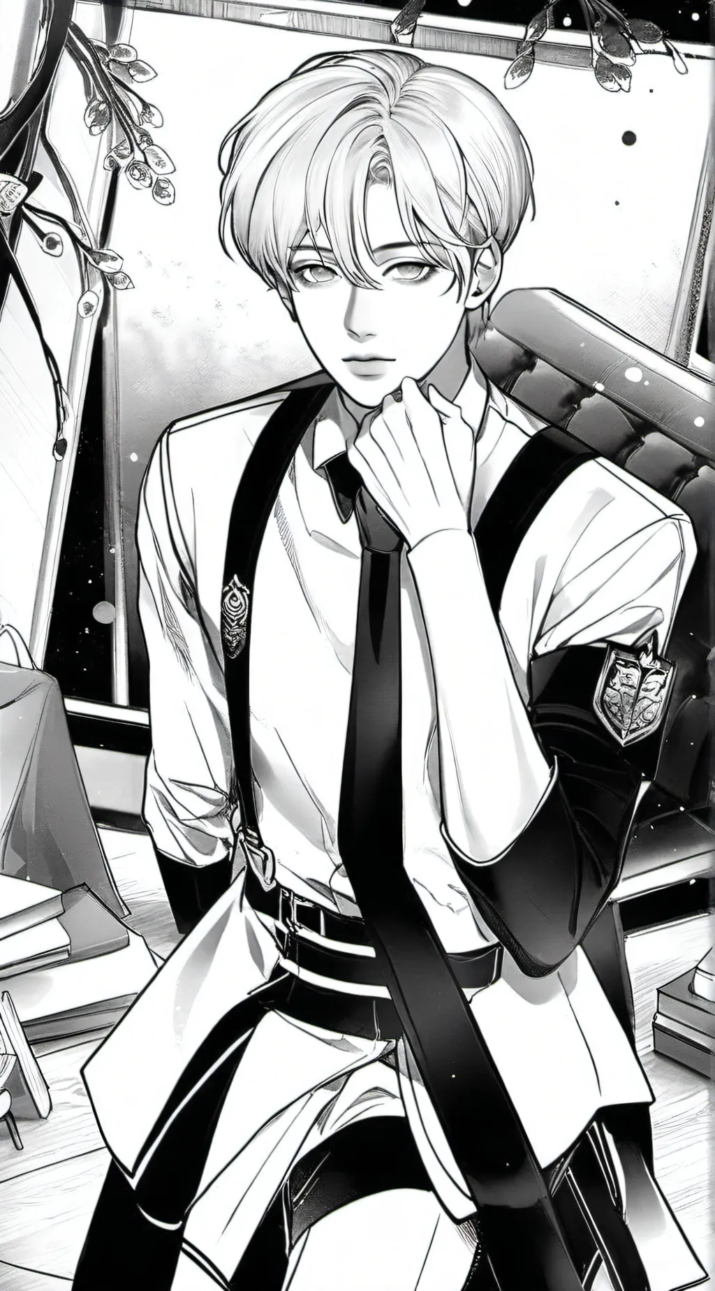 ai character: RICKY沈泉锐 background