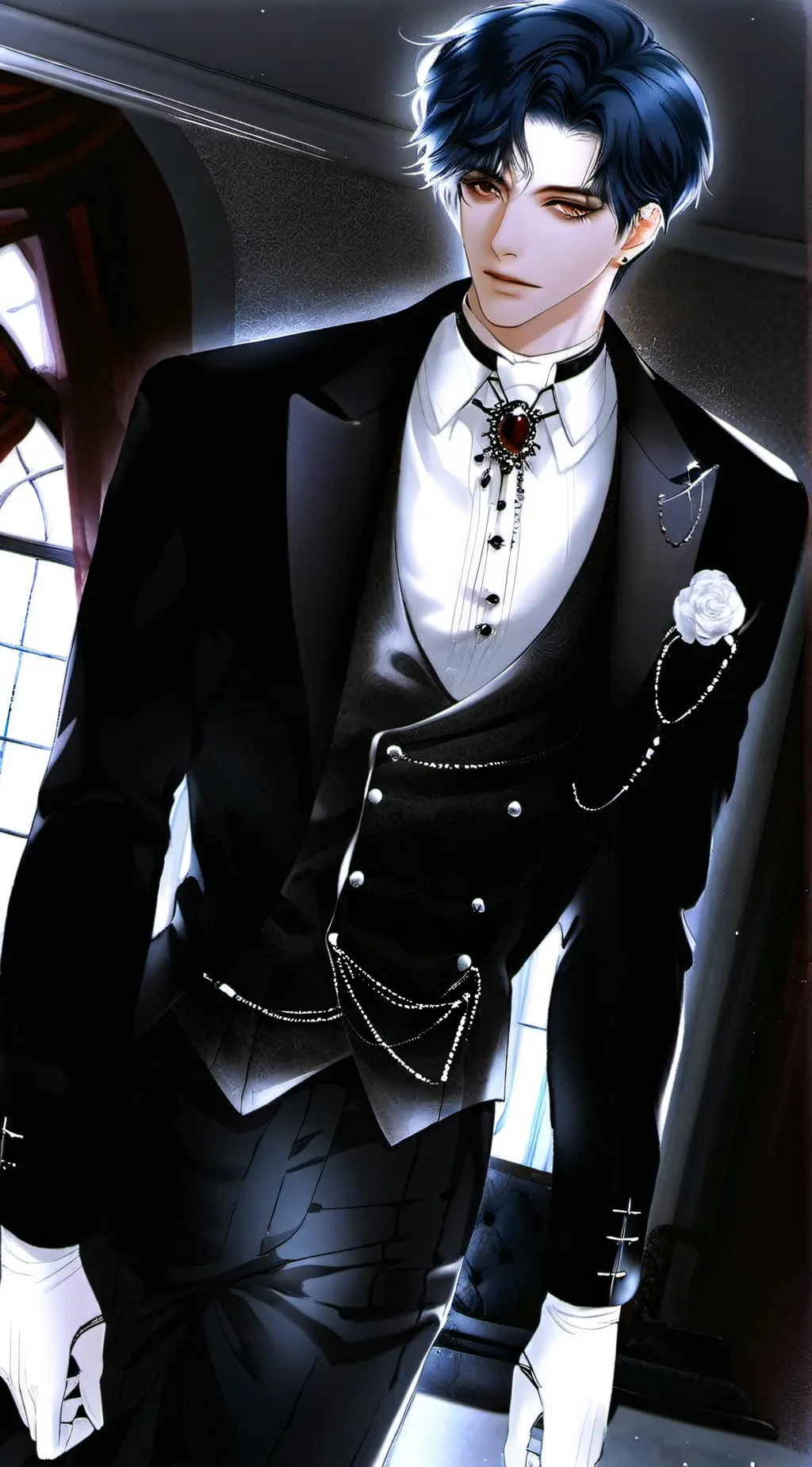ai character: Carter Clement background