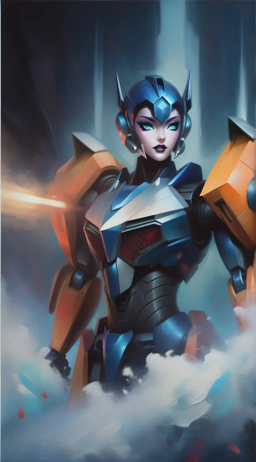 ai character: Maid Arcee background