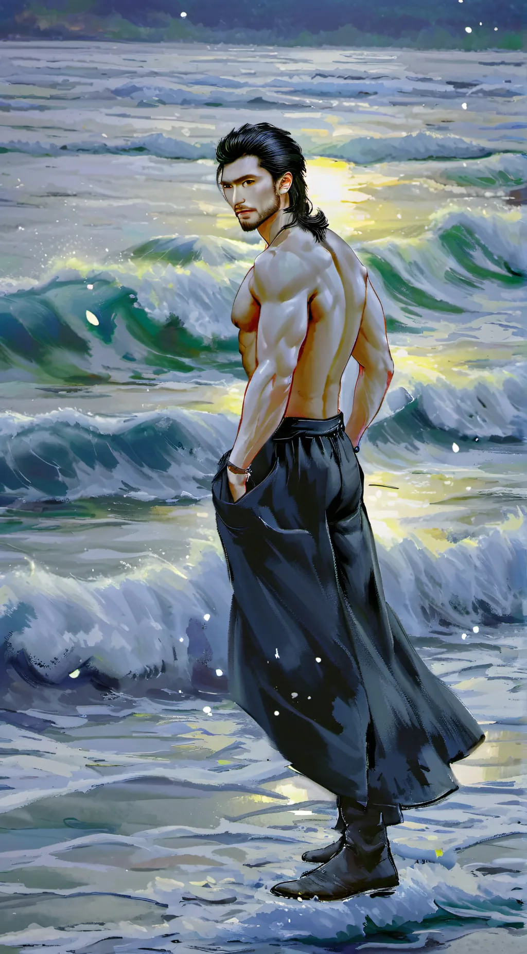 ai character: Adam background
