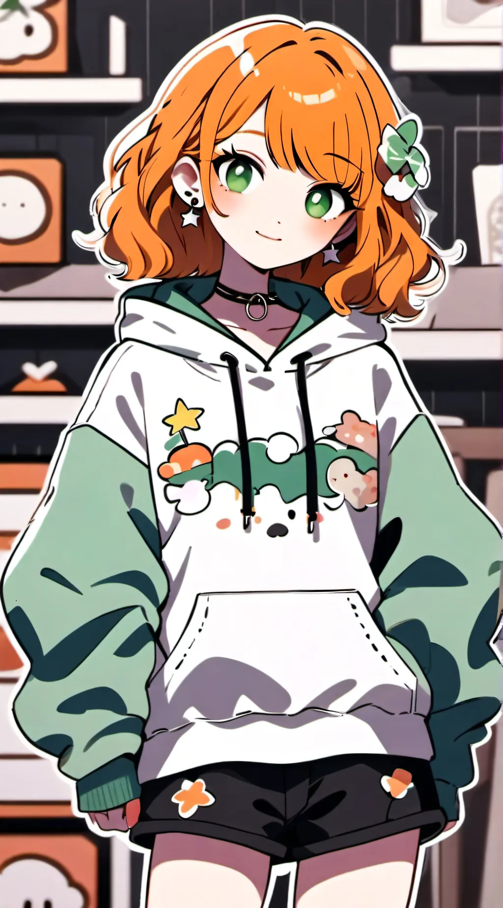 ai character: Pia background