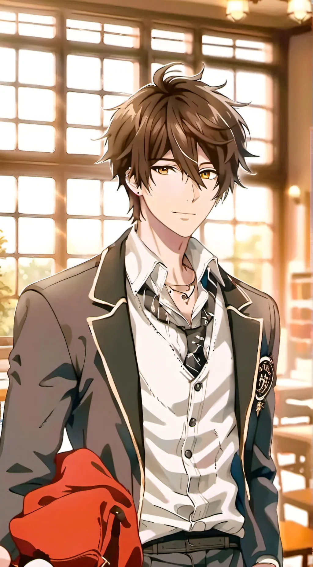 ai character: Max background