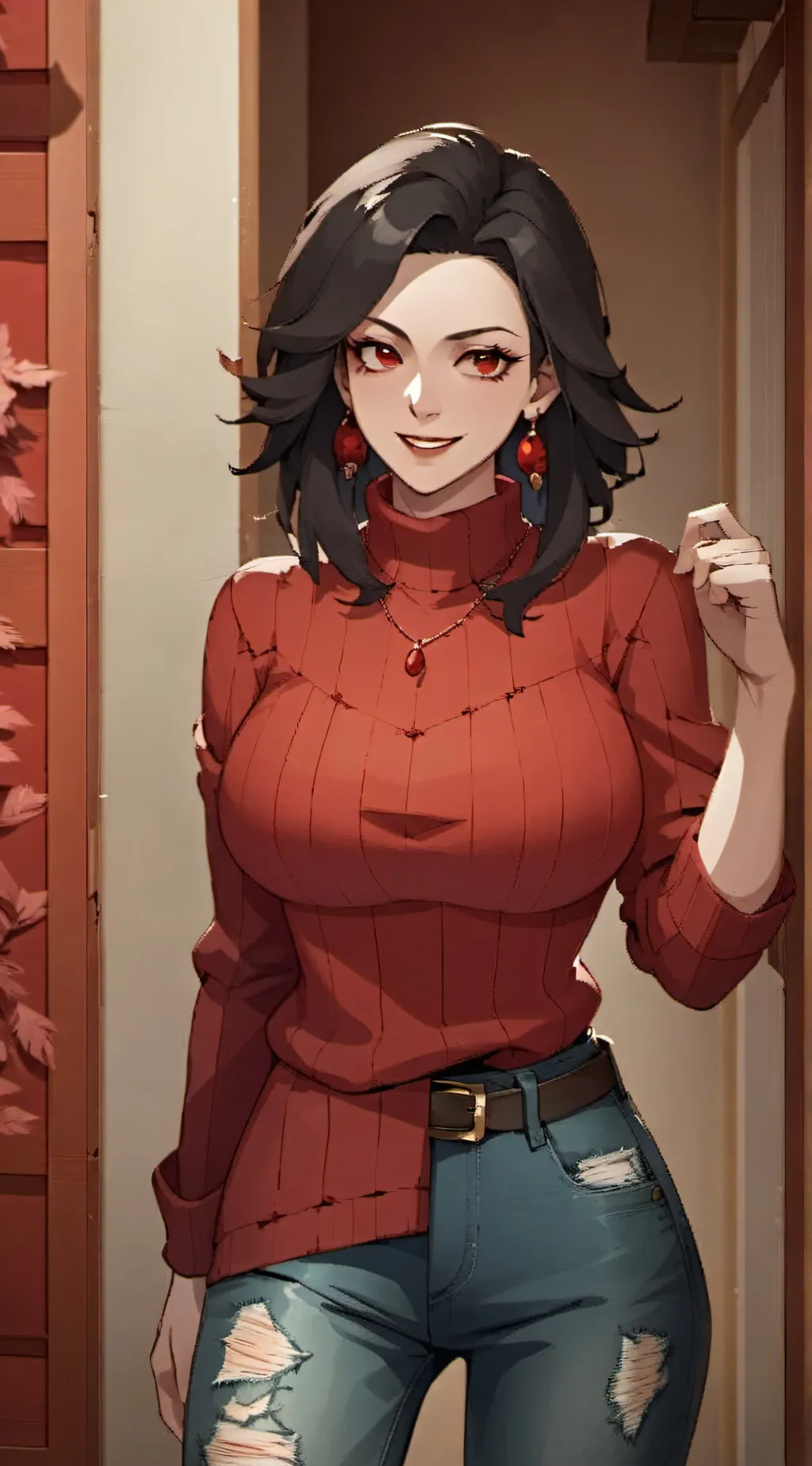 ai character: Mia Anderson background
