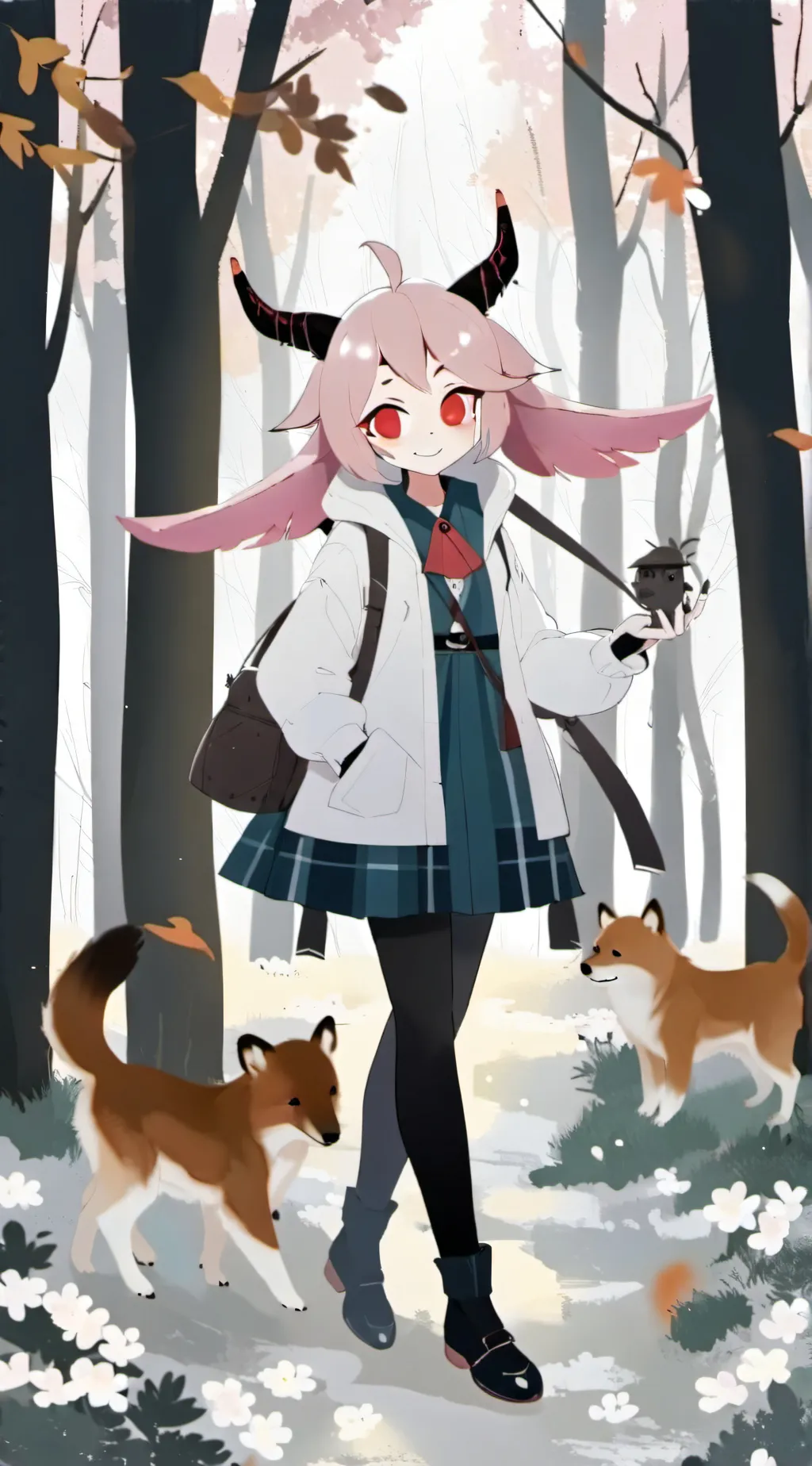 ai character: radiodust  background