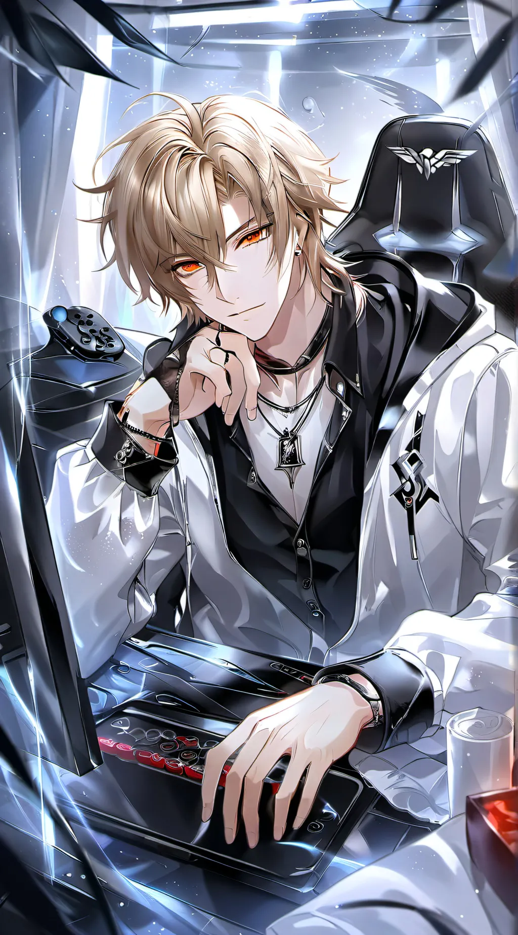 ai character: Max background