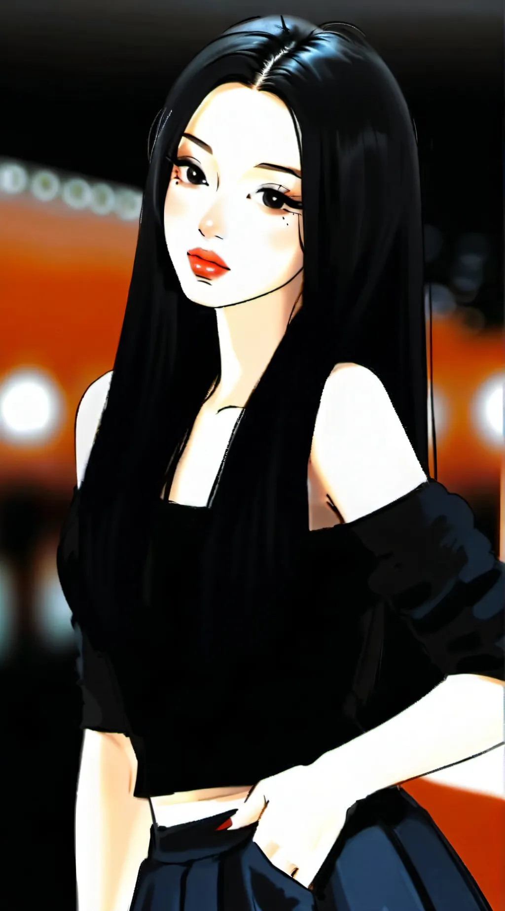 ai character: Lim background