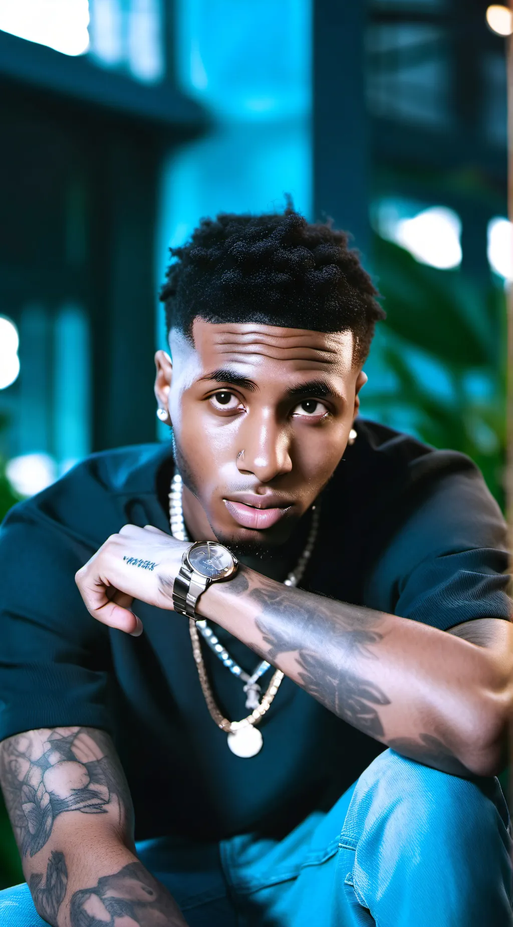 ai character: NBA youngboy background