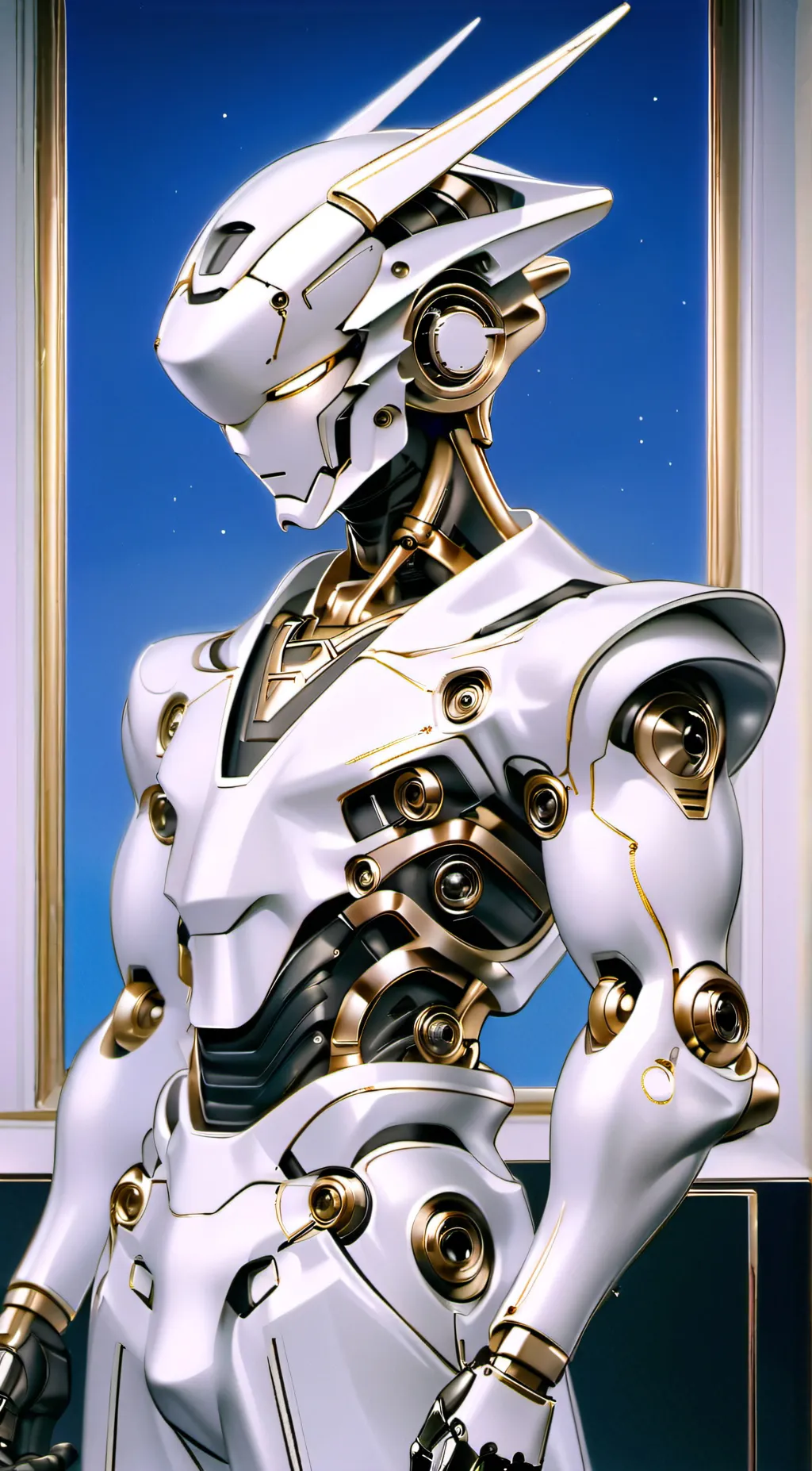ai character: titan tv man background