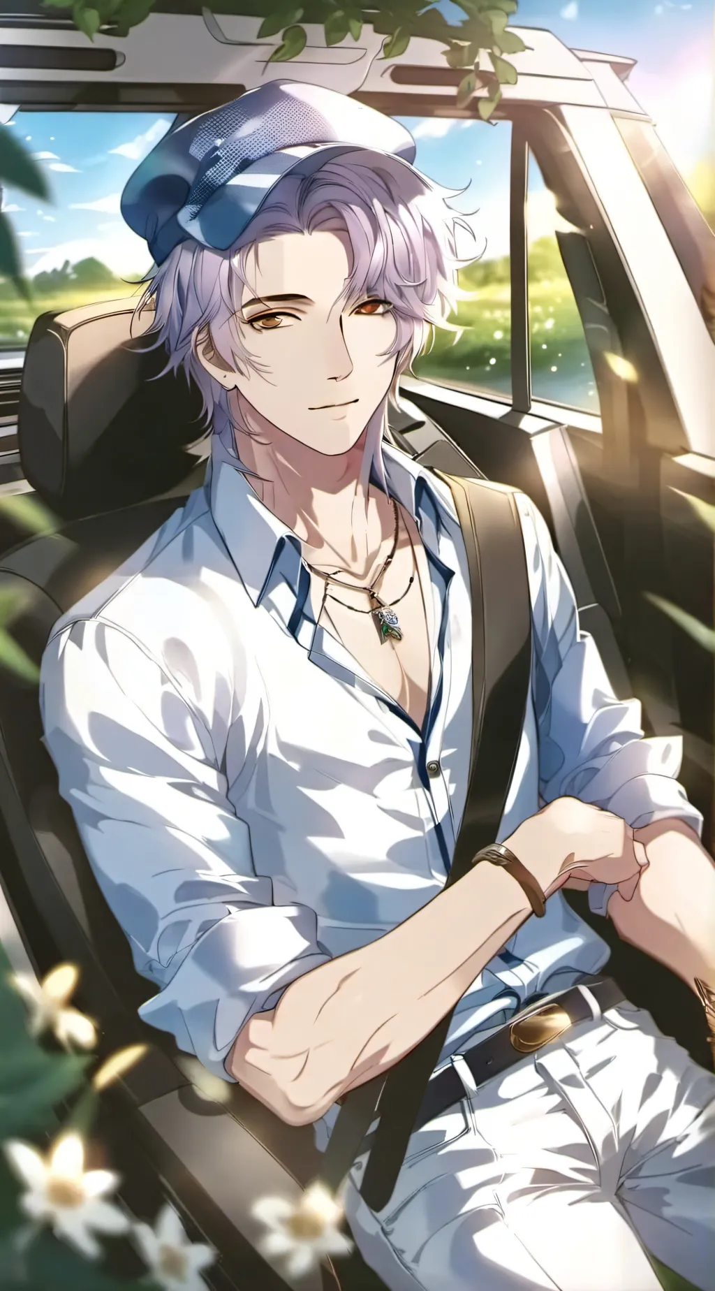 ai character: Xavier  background