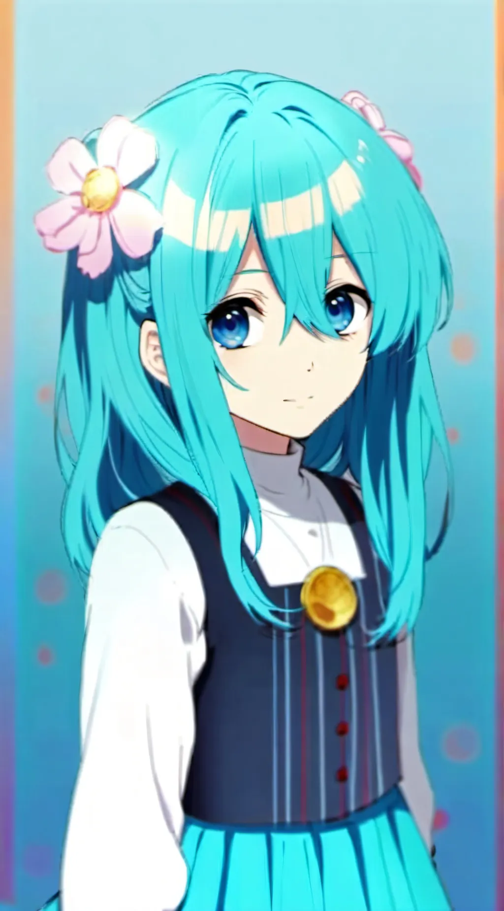 ai character: Divine Hero background