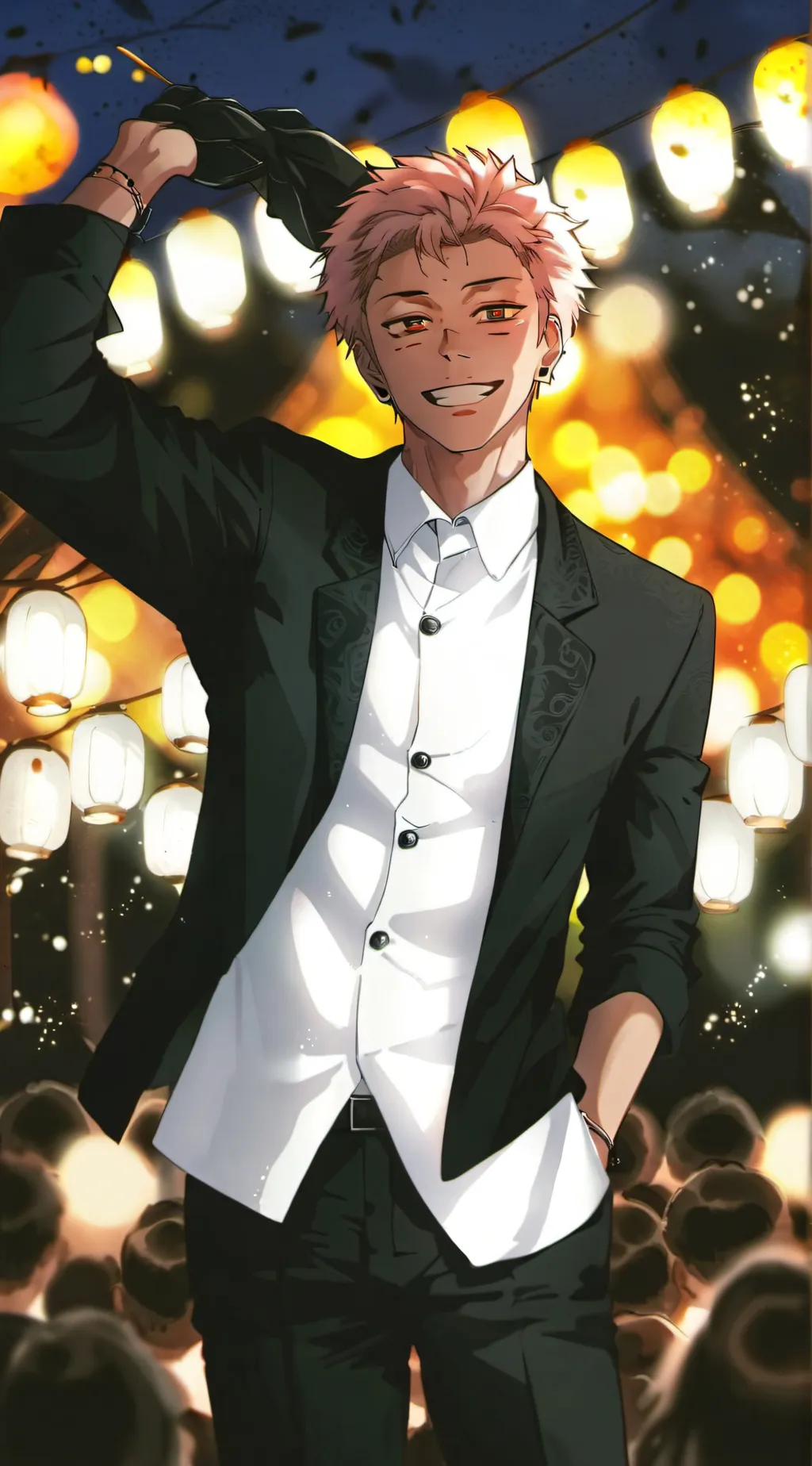 ai character: SUKUNAA background