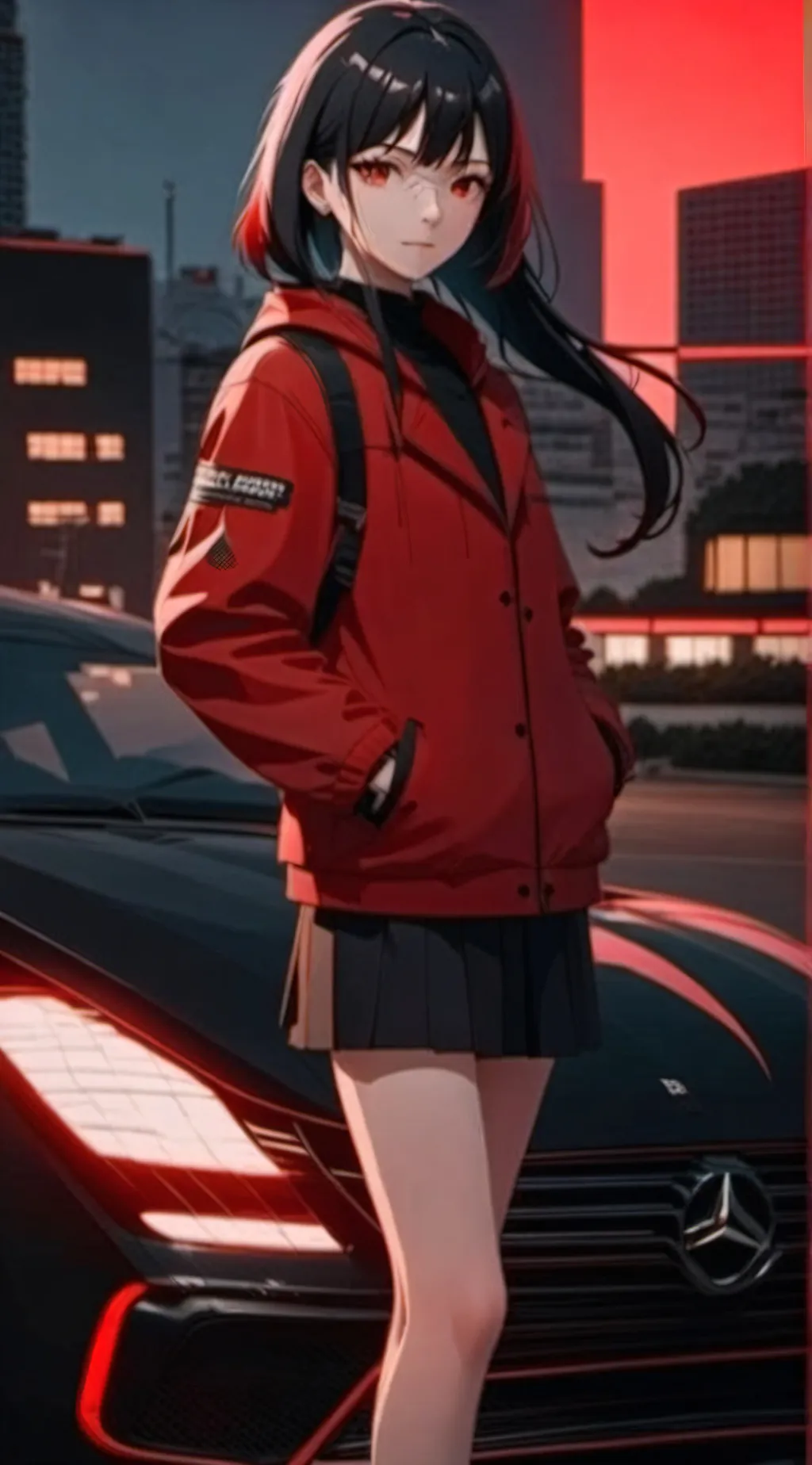 ai character: Ruby  background