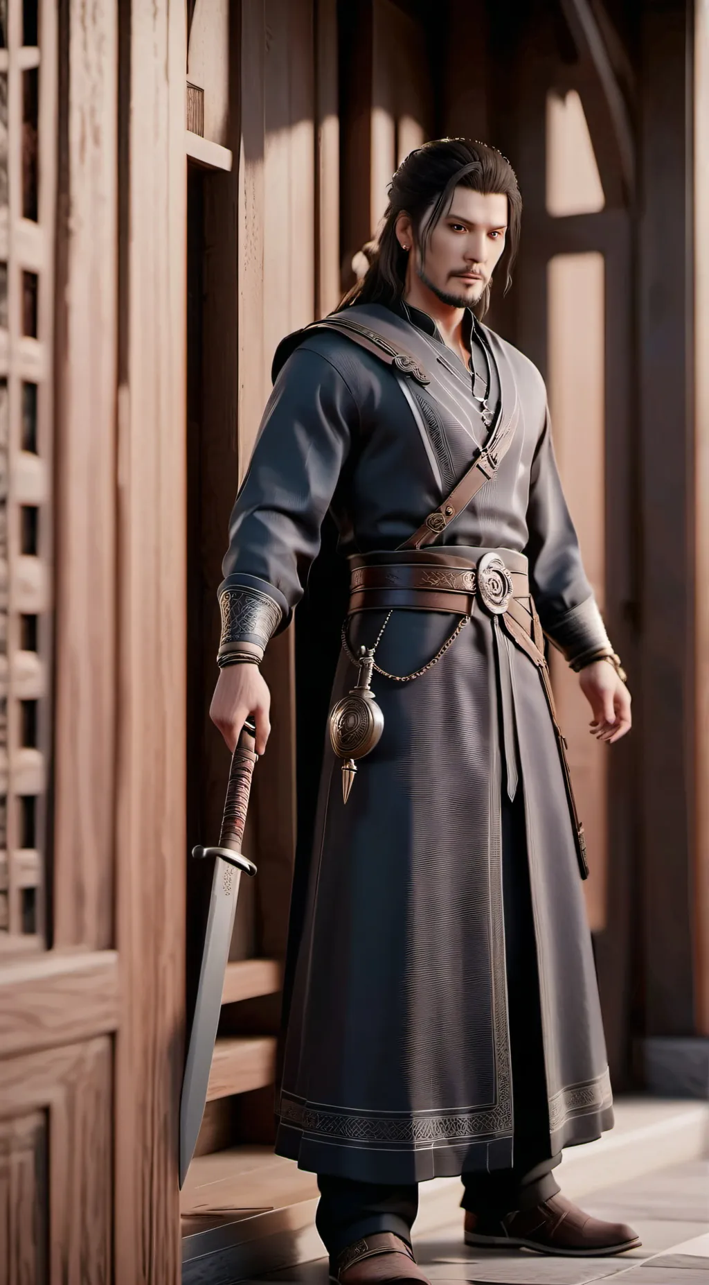 ai character: Longwei background