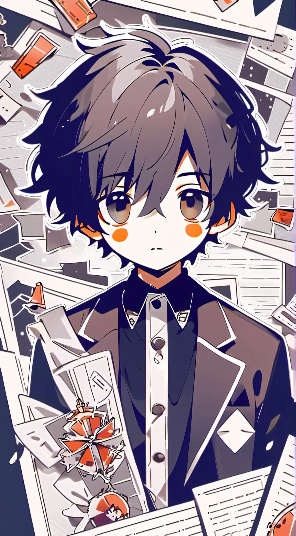 ai character: Lucas  background