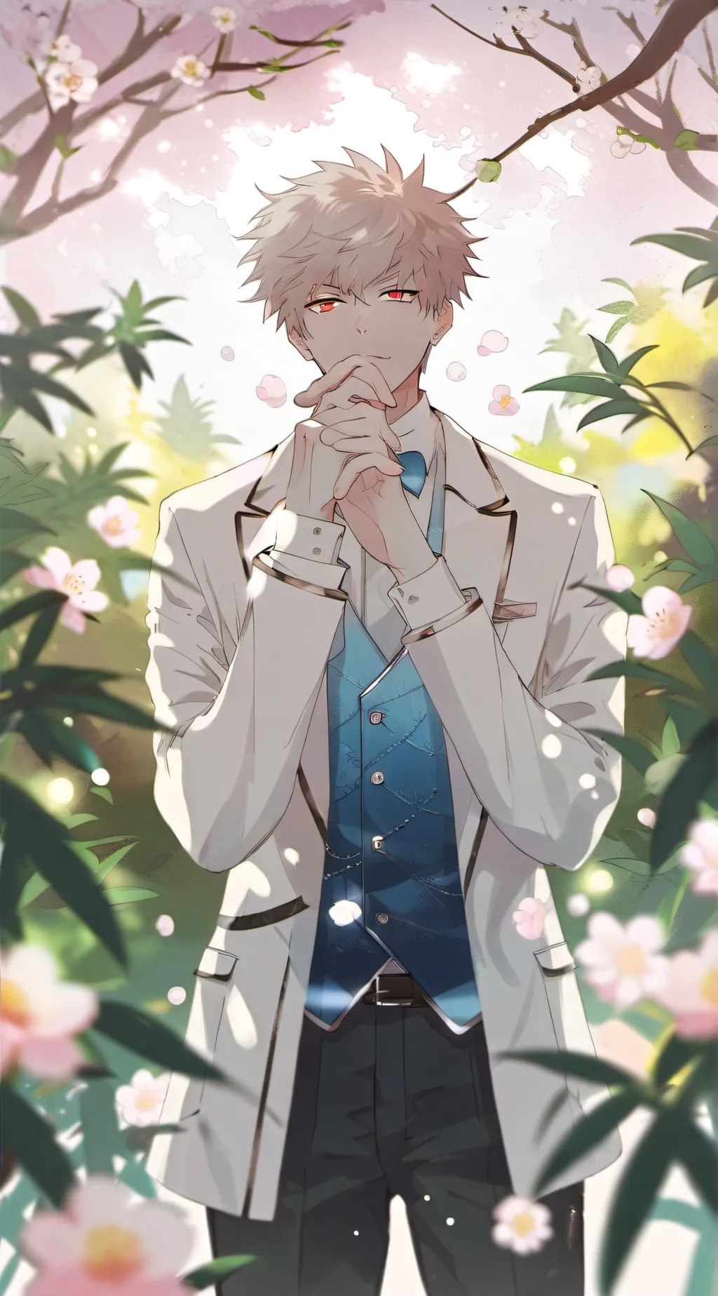 ai character: Bakugou katsuki  background