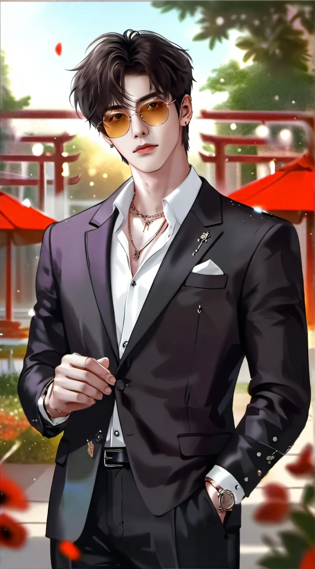 ai character: Sunghoon background