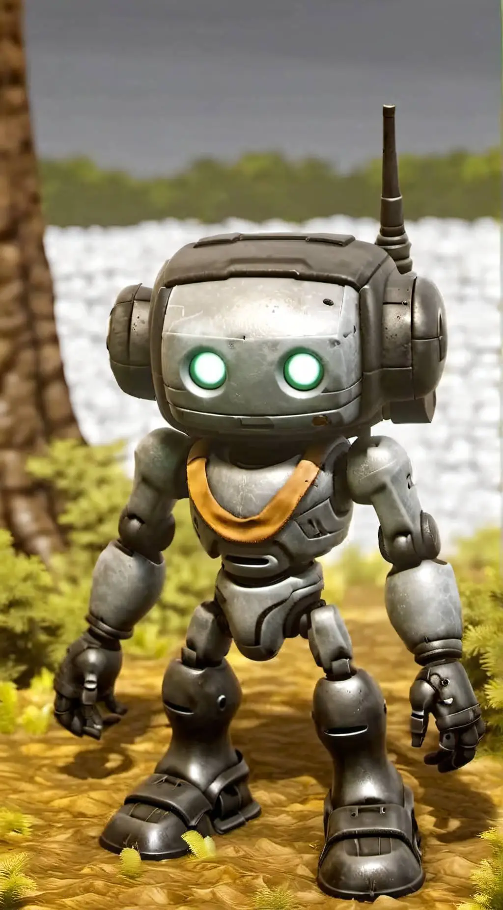 ai character: Alfred The Bot background