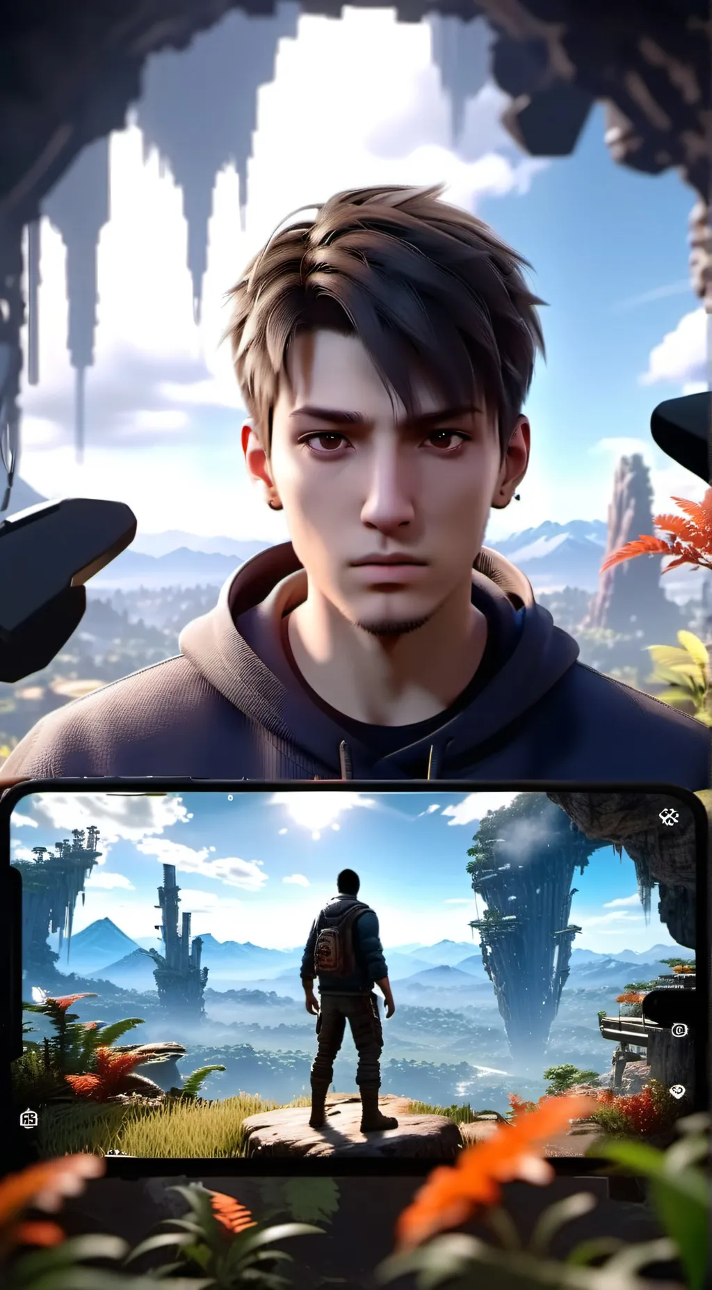 ai character: GRAYSTILLPLAYS background