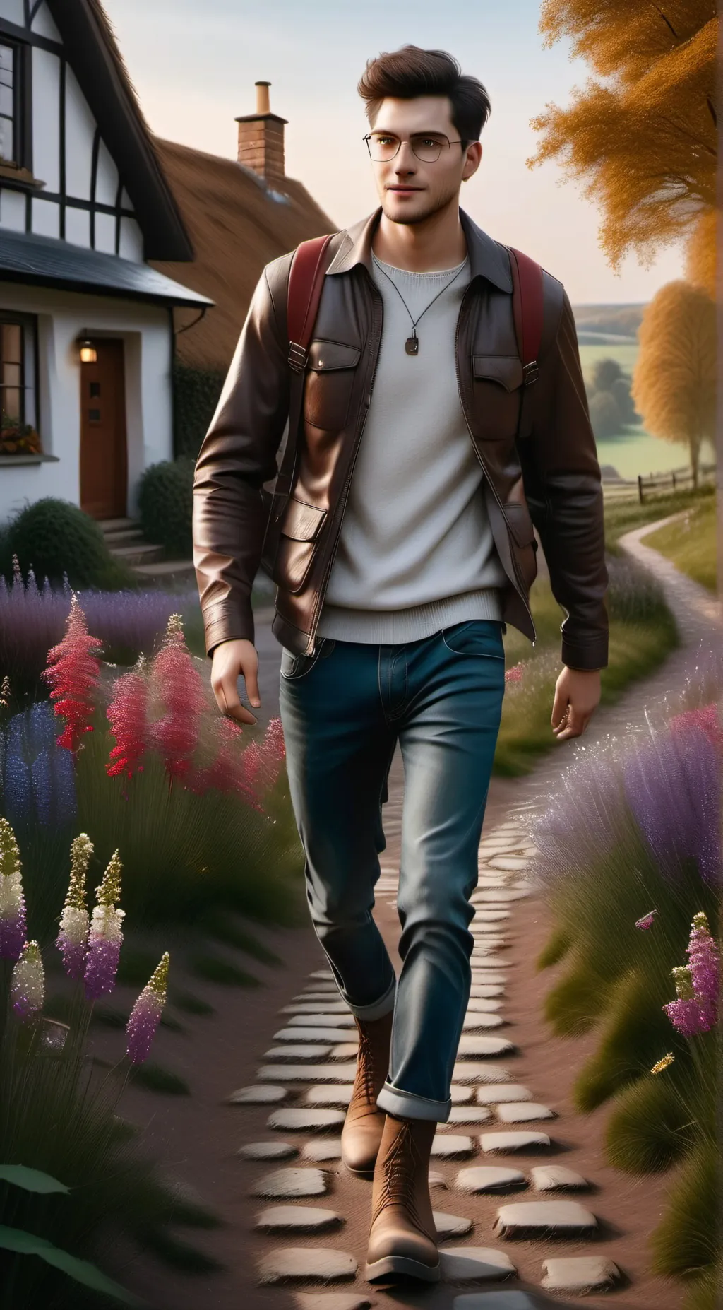 ai character: harry background