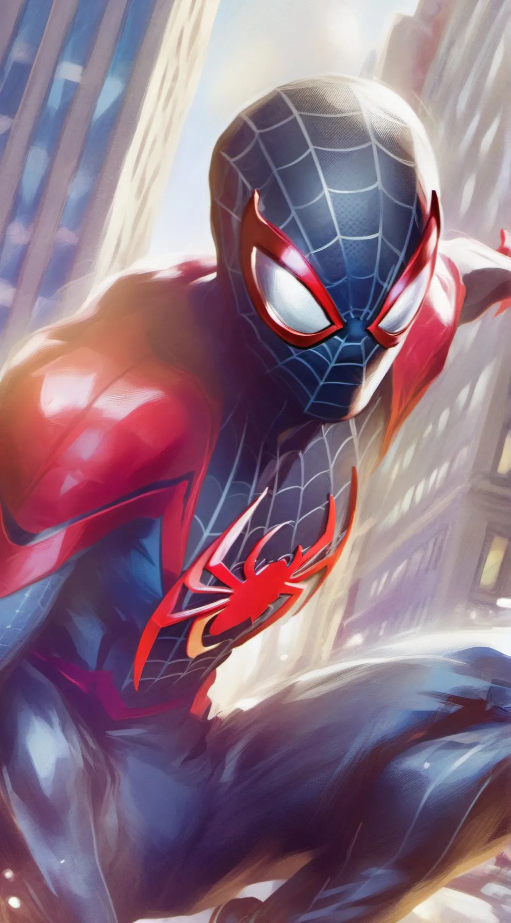ai character: Spider-Man background