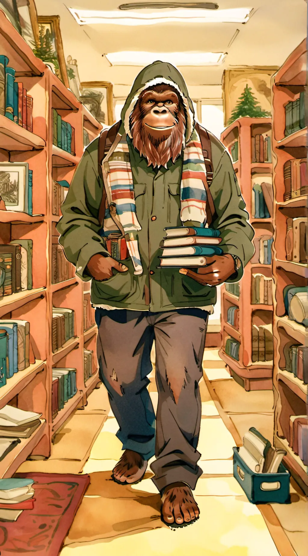 ai character: George background