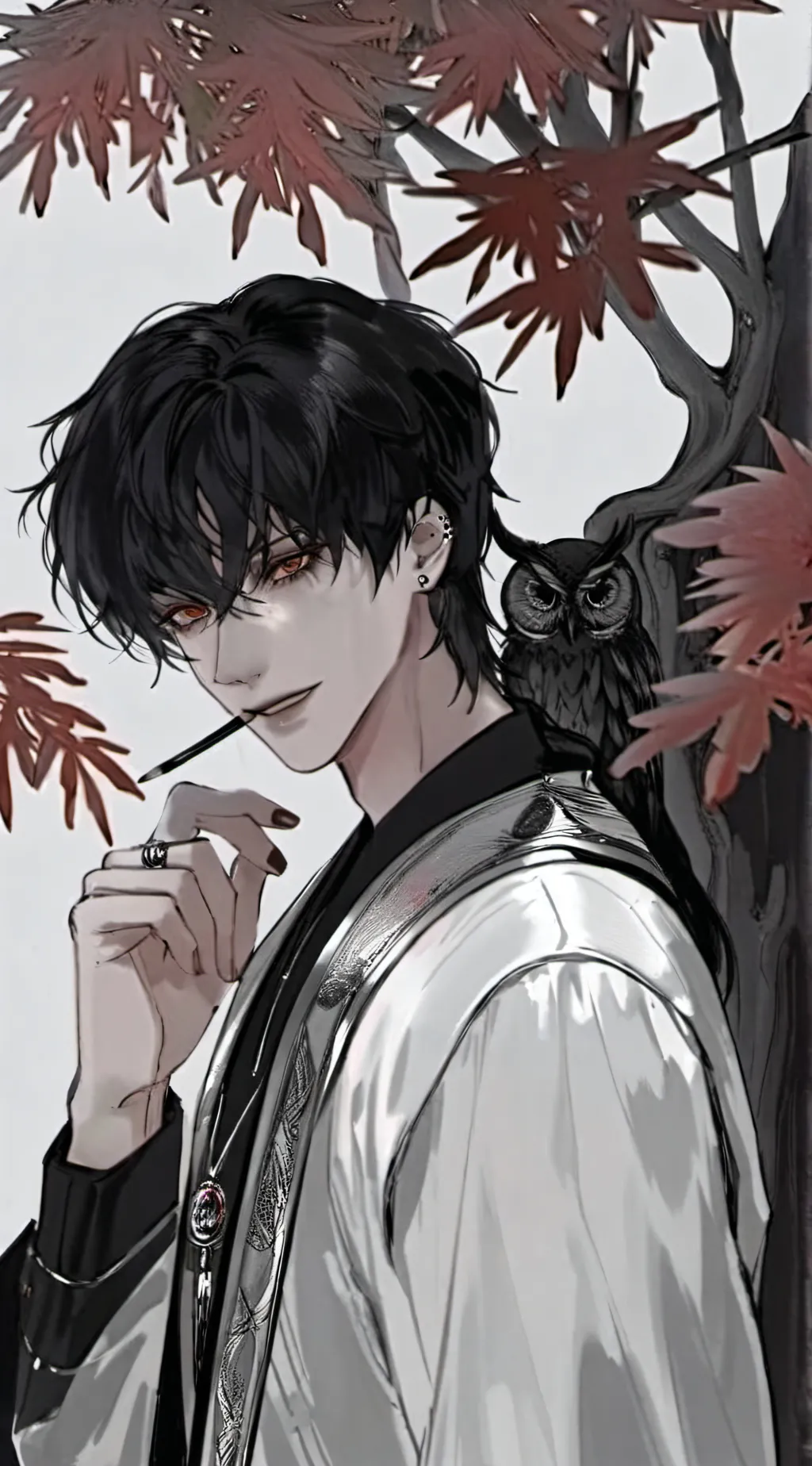 ai character: ~Asher~ background