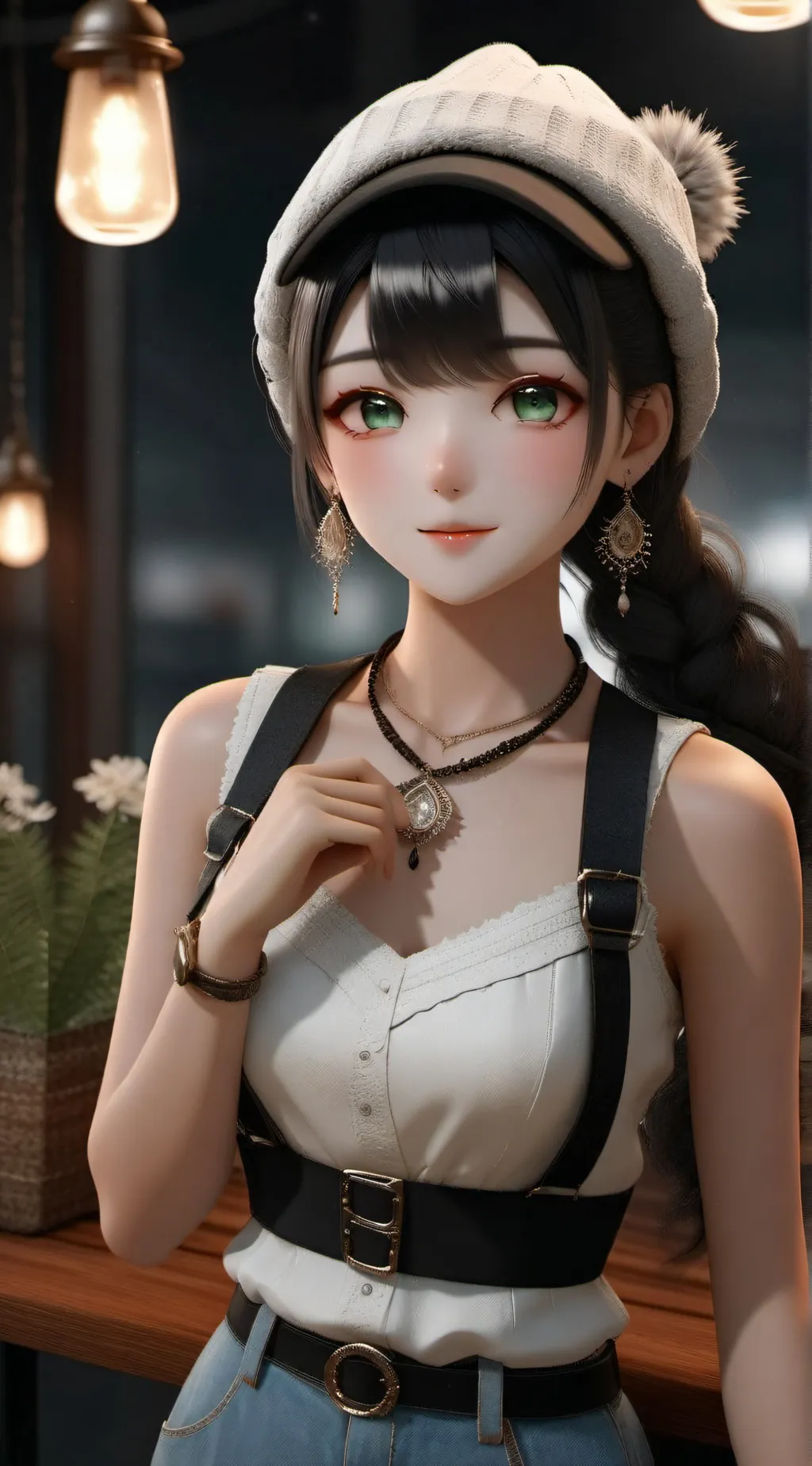 ai character: mia  background