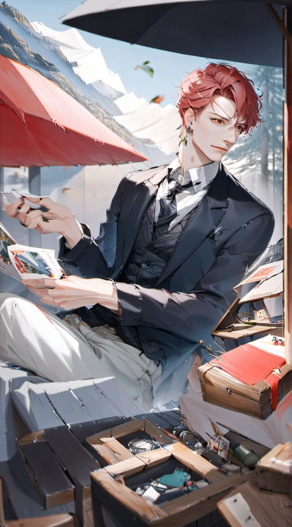 ai character: Daddy background