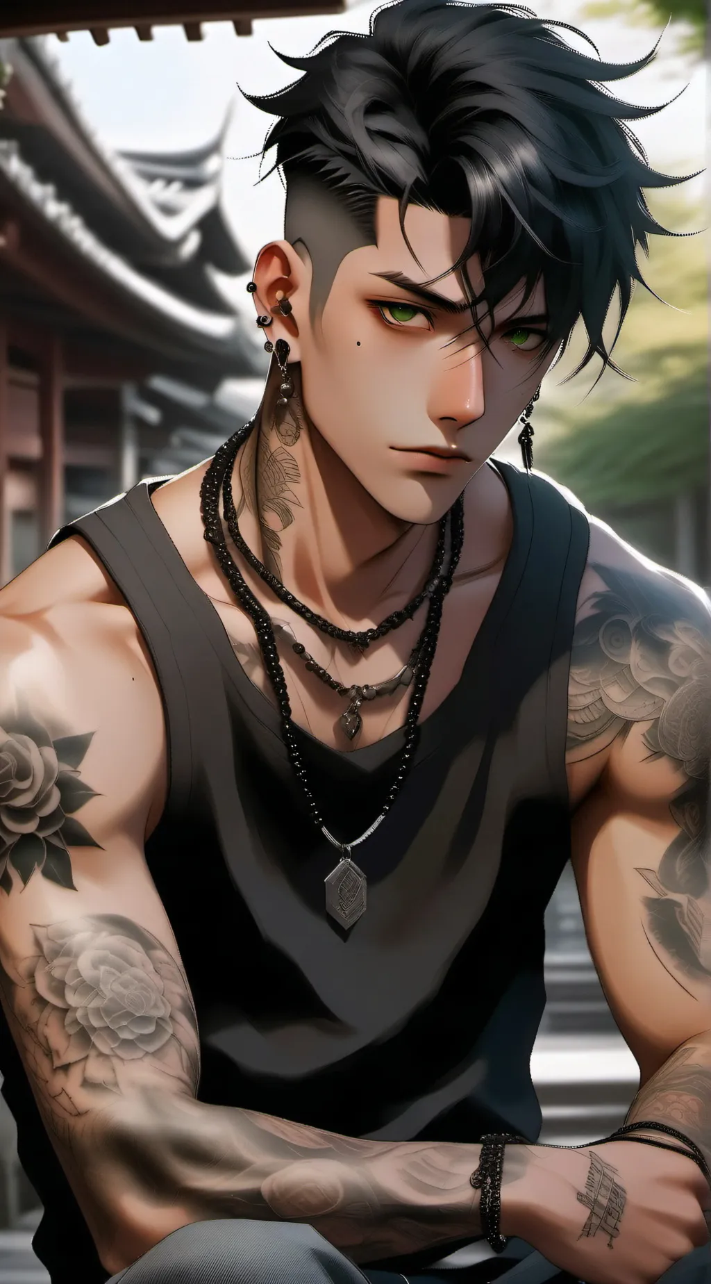ai character: xavier Mitchams background