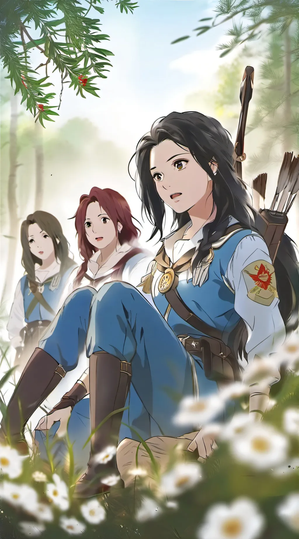 ai character: Elara background