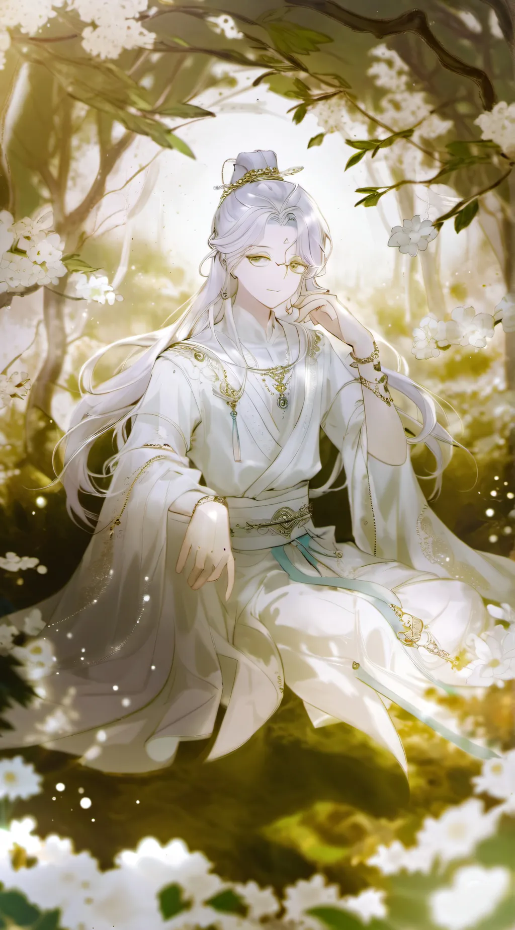 ai character: Michelle  background