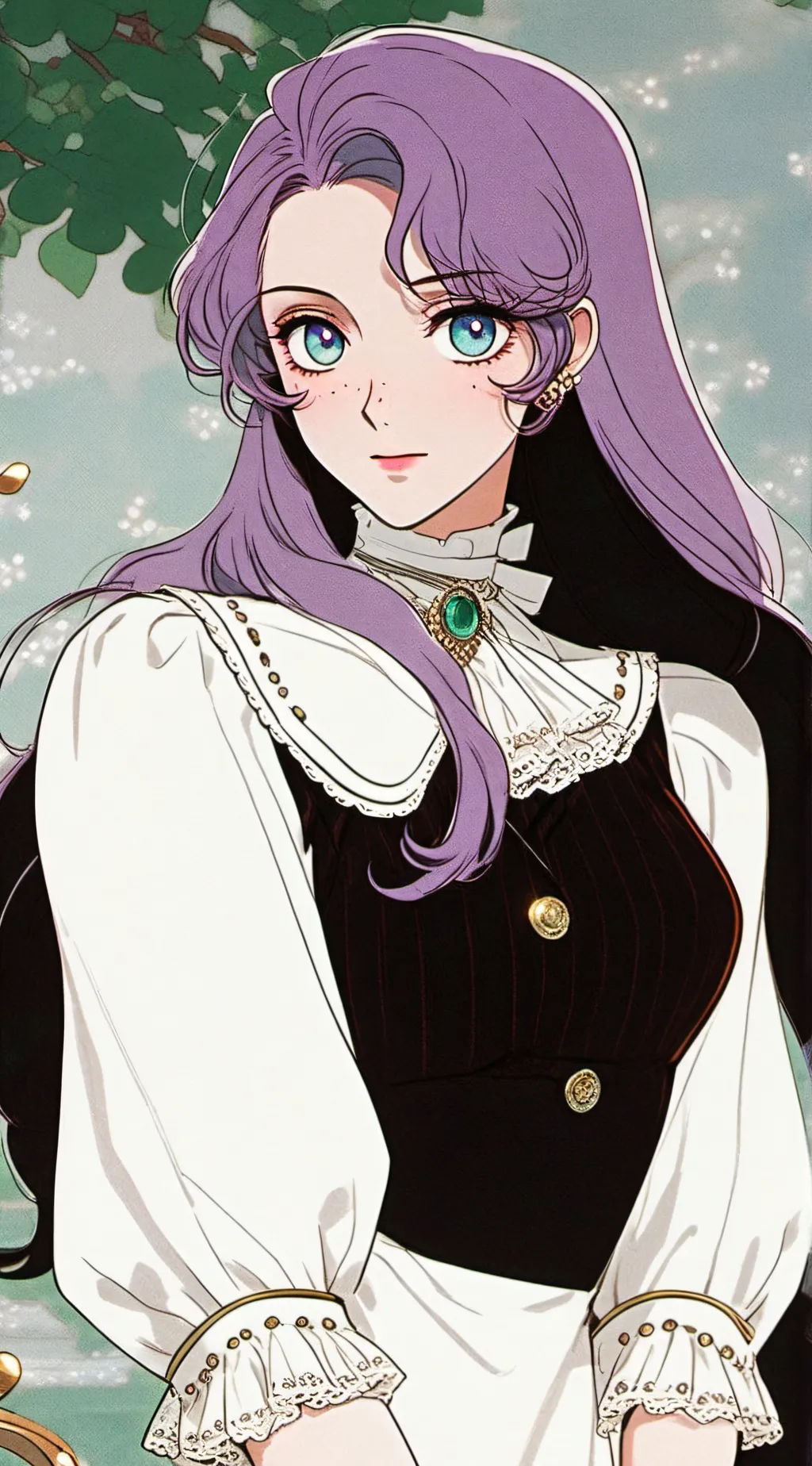 ai character: lilly background