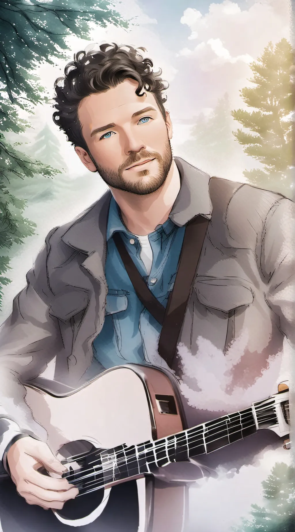 ai character: Zeke background