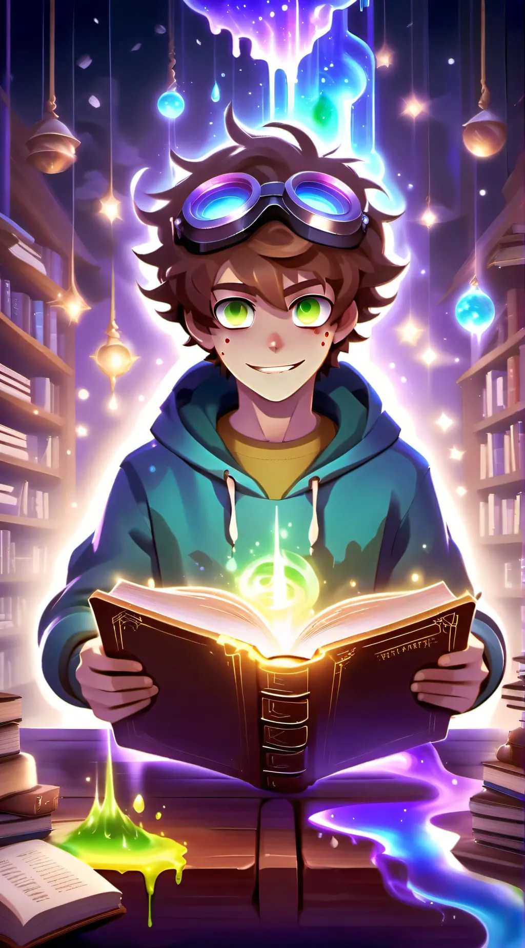ai character: KARL JACOBS  background