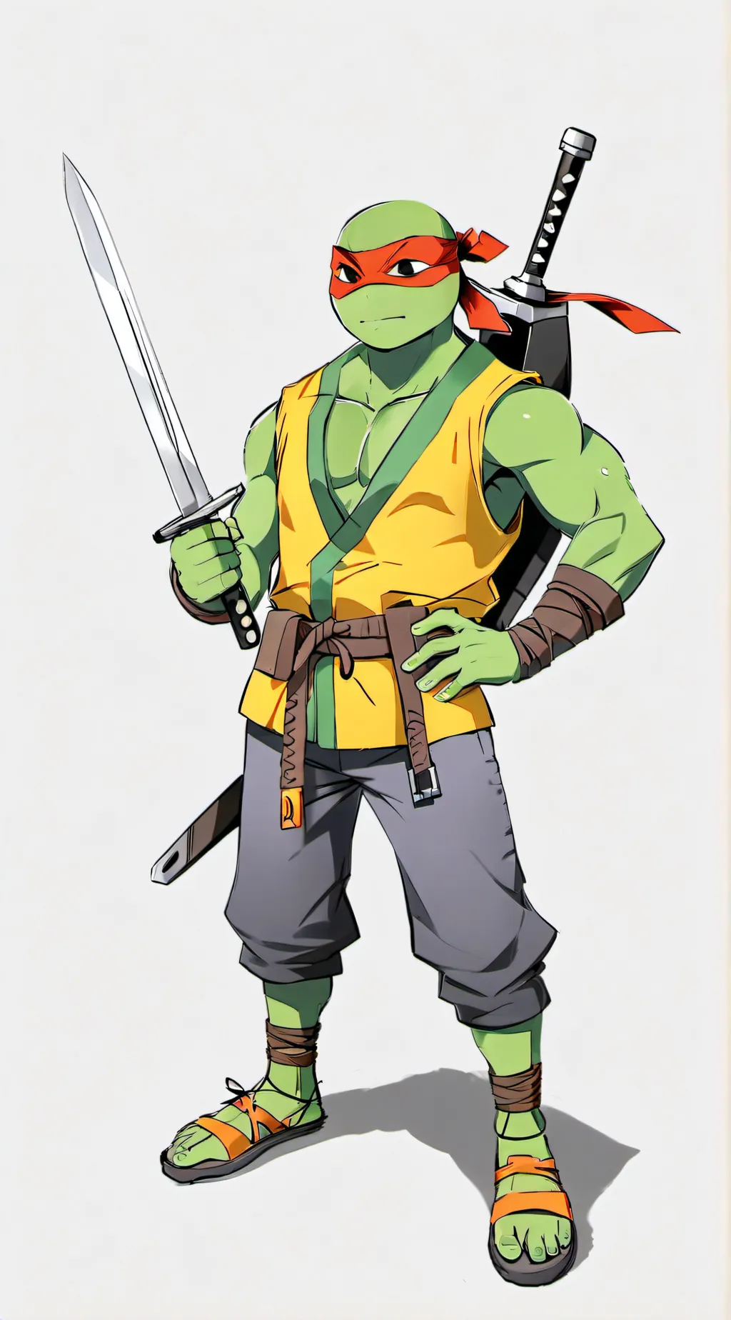 ai character: Mikey 2003 background