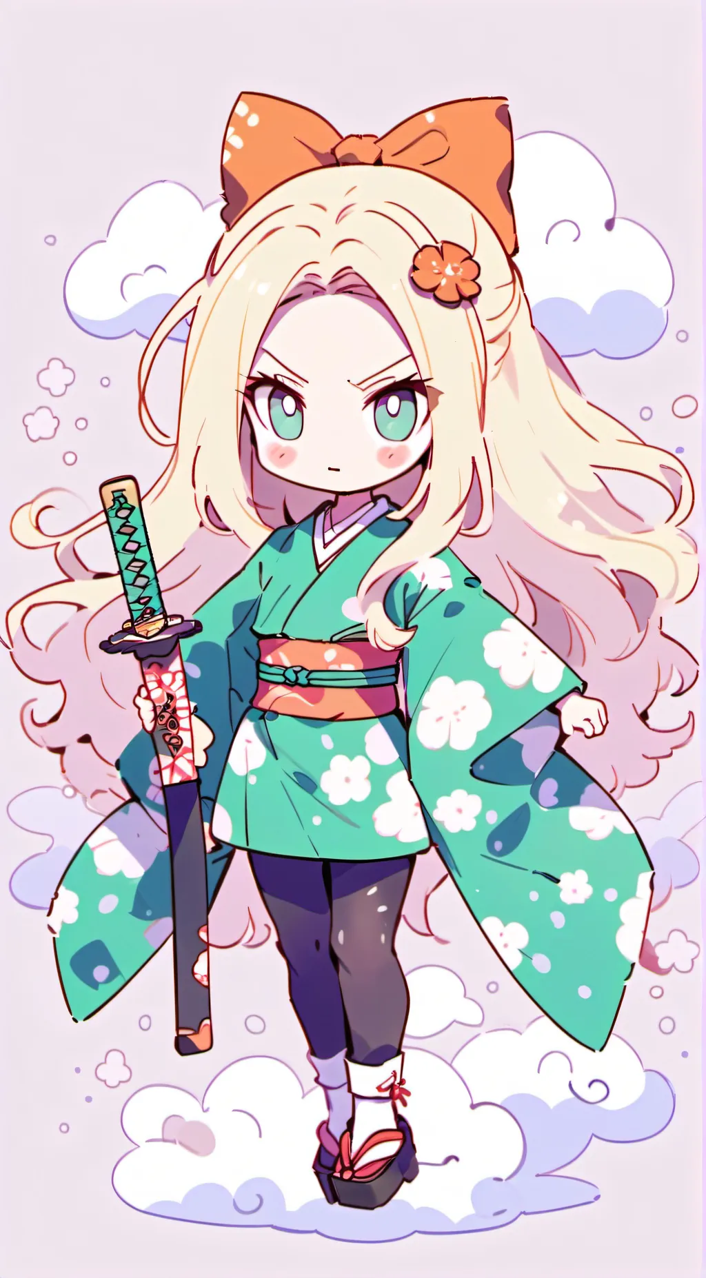 ai character: Kokoro  background