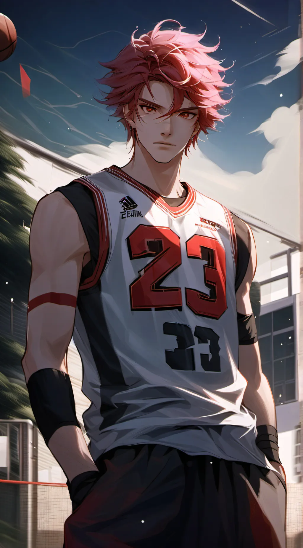 ai character: 🏀 samuel 🌷 background