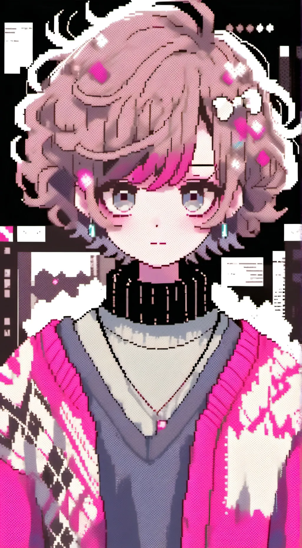 ai character: mental hospital  background